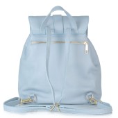 Rucsac dama din piele naturala DiAmanti Bocelli Bleu